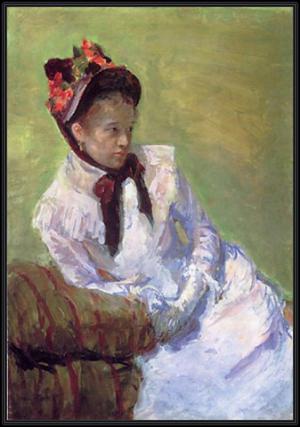 Mary Cassatt, a Self-Portrait