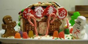 Gingerbread House making at December meeting